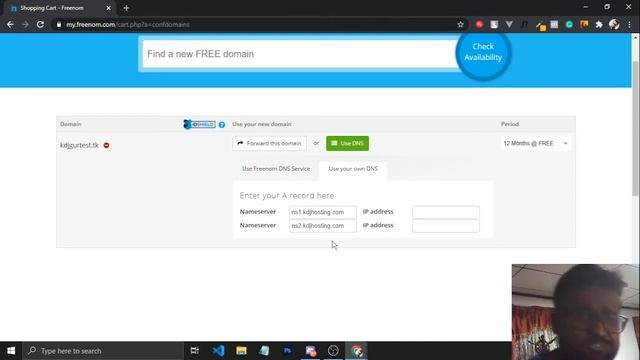 WordPress From Scratch - 4 - How to Get a Free Domain Name смотреть онлайн