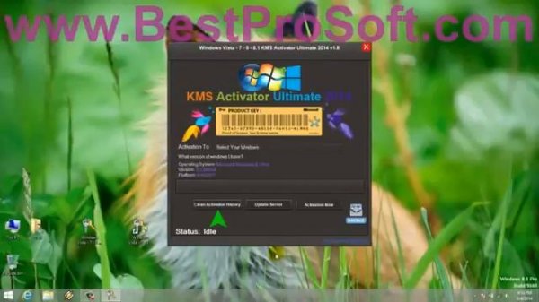 How To Activate Windows Vista, Windows 7 and Windows 8 KMS Activator Ultimate 2014 UPDATE