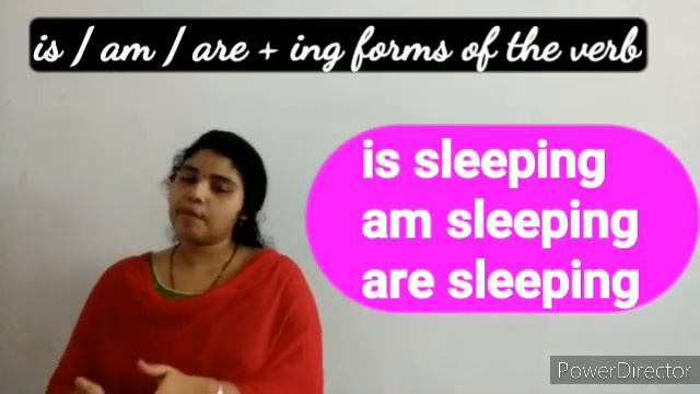 ENGLISH GRAMMAR - CHAPTER - 17 - PRESENT CONTINUOUS TENSE смотреть онлайн