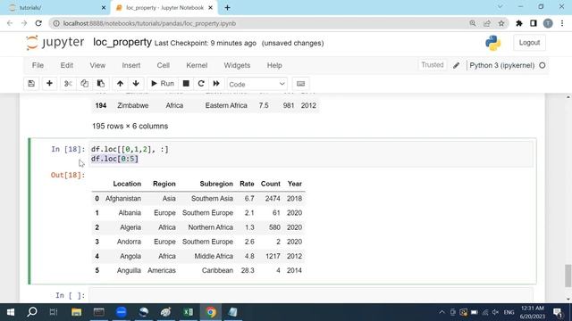 Mastering Data Selection in Pandas #24 - Retrieve Rows by Index Label with .loc смотреть онлайн