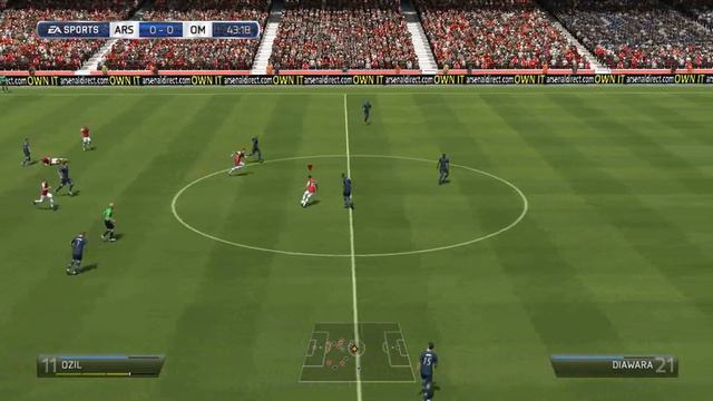 FIFA 14 - Arsenal F.C vs Olympique de Marseille - UEFA Champions League Matchup смотреть онлайн
