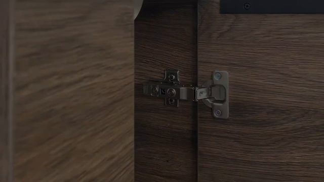 Мебель для ванной комнаты Комфорти Матэ 40 дуб темно-коричневый смотреть онлайн