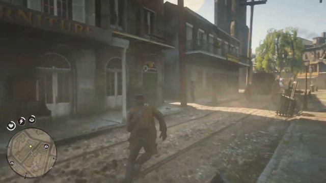 Red Dead Redemption 2 - Артура грабят уличные беспризорники смотреть онлайн