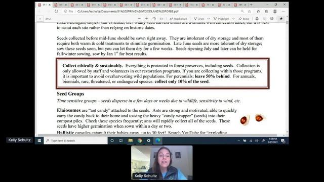 Wild Things 2021: Seed Collection Guides