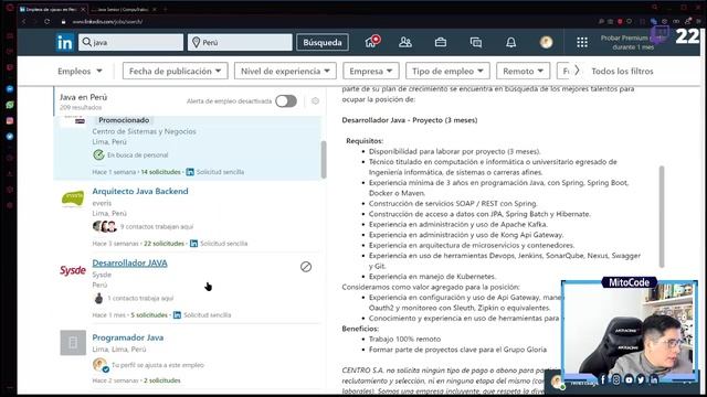 #Twitch - Analizando ofertas laborales de Java смотреть онлайн