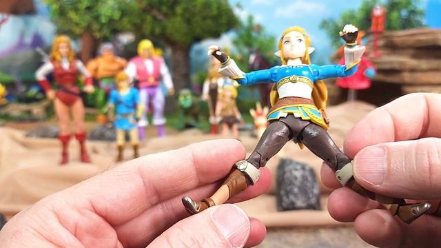 Zelda Link Bobby & Uni Action Figure Reviews With Figma No 490 Brown Horse смотреть онлайн