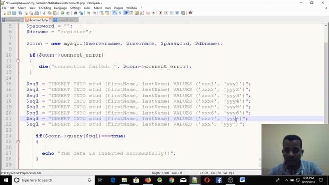 Lecture 67: website php database last insert id and multiple insert proc and oop in Amharic | በአማርኛ смотреть онлайн