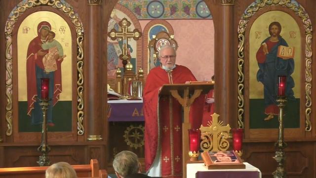 Fourth Sunday of the Great Fast - St. John Climacus смотреть онлайн