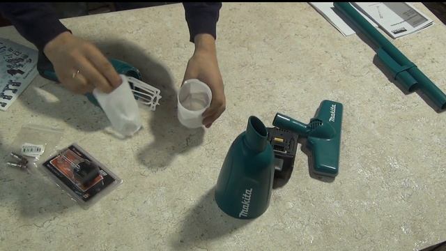 Пылесос Makita DCL180Z Аккумуляторный пылесос смотреть онлайн