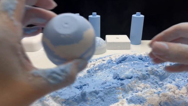 ASMR how to make baking soda, tutorial смотреть онлайн