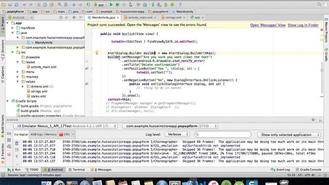 android AlertDialog شرح رسائل التأكيد المنبثقة | android دورة اندرويد 32 смотреть онлайн