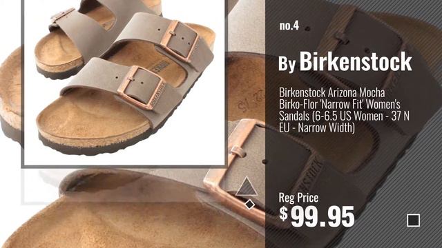 Top 5 Birkenstock Original [2018]: Birkenstock Arizona Soft Footbed Mocha Suede Regular Width - EU