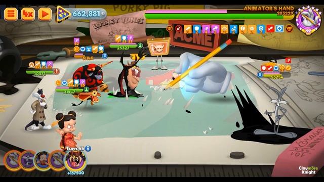 Slaszlo can 100K DAMAGE vs The HAND?! I Looney Tunes World of Mayhem смотреть онлайн