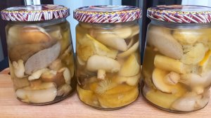 Маринованные Лесные ГРИБЫ на зиму Самый вкусный удачный Маринад