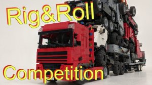 Lego Rig&Roll и Rock&Load Competition (соревнование грузовиков и погрузчиков)