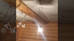 Внутренняя отделка дома из рубленного бревна