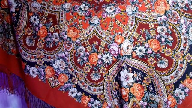 ? НОВИНКИ ? ПАВЛОВОПОСАДСКИЕ ПЛАТКИ 125 Х 125 ? смотреть онлайн