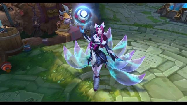 Snow Moon Ahri Skin PBE - League of Legends смотреть онлайн