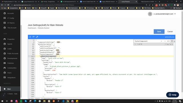 JSON Settings globalVariables V2 смотреть онлайн