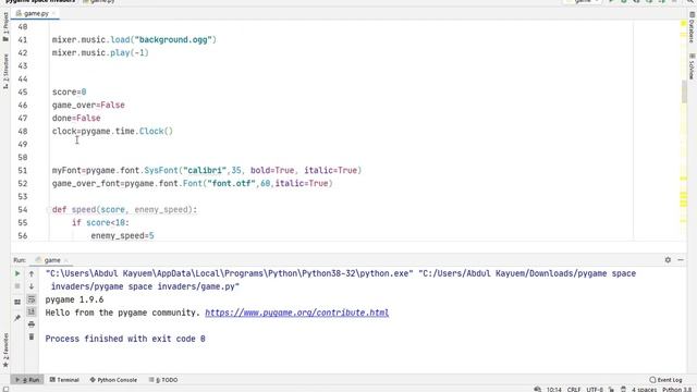 Space Invaders Game in Python - Pygame [With Source Code] смотреть онлайн