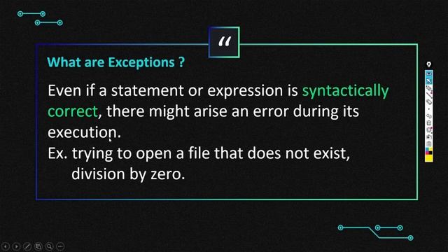 Computer Science 12th - 01 | Exception Handling in Python - 01 | Computer Science NCERT смотреть онлайн