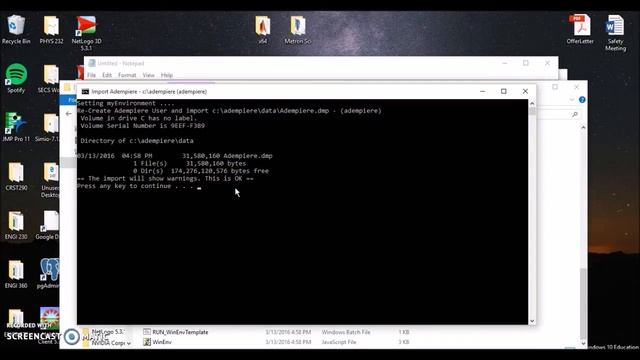 Running Adempiere for the First Time on Windows 10 Part1 смотреть онлайн