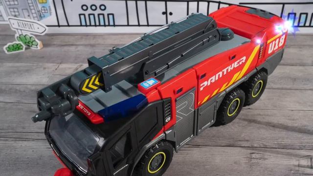 Игрушка DICKIE SOS Аэродромная техника смотреть онлайн