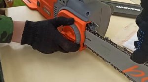 Daewoo DACS 2700E.Обзор цепной электропилы.