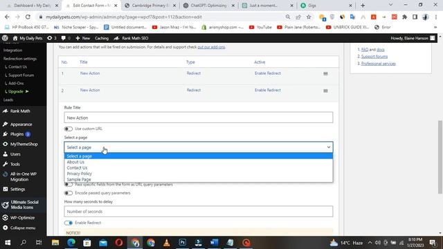 How to Redirect Contact Form 7 In WordPress смотреть онлайн