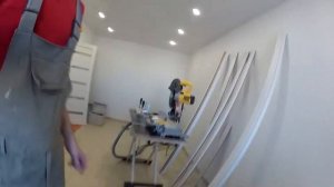 формирование паза под добор в дверной коробке