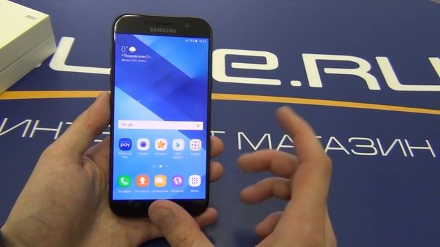 Обзор Samsung Galaxy A7 2017 SM-A720 смотреть онлайн