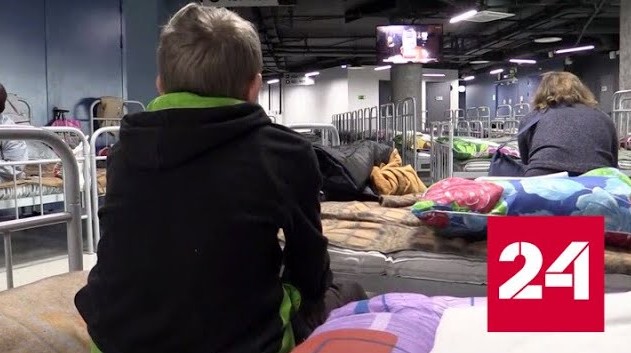 Покидающих Шебекино людей принимают в Белгороде - Россия 24 