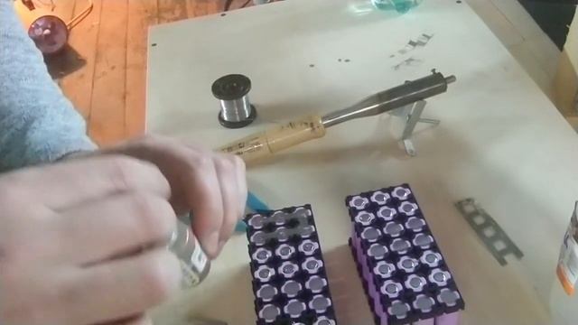 Новый способ безопасной пайки аккумуляторов 18650