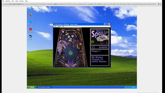 Space Cadet 3D Pinball Game Play|Windows xp смотреть онлайн