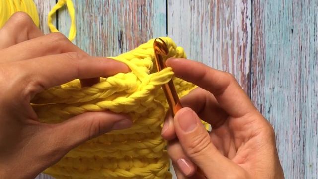 Сумка-ракушка из трикотажной пряжи. Мастер-класс смотреть онлайн