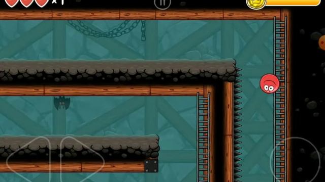 красный шарик прошёл подземные ходы RED BALL 4 смотреть онлайн