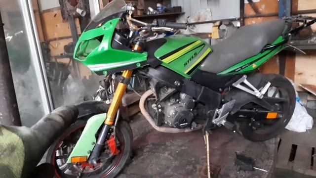 турэндуро из китайского мотоцикла(стелс sb 200) смотреть онлайн