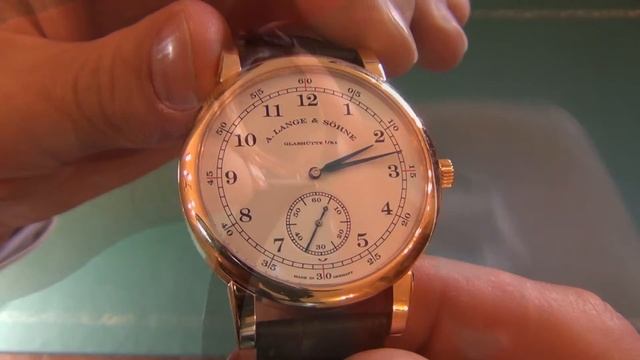 A  Lange & Sohne 1815 Manual Wind