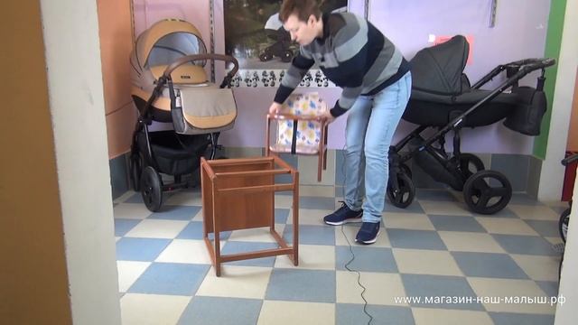 Стульчик детский СКВ "Ням-ням" трансформер. Бюджетная серия. Обзор от www.магазин-наш-малыш.рф смотреть онлайн
