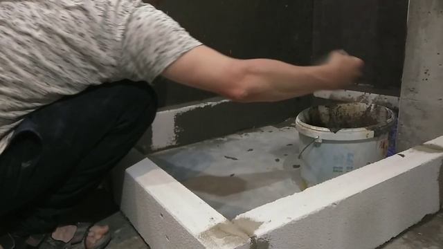 как сделать душевой поддон из плитки смотреть онлайн