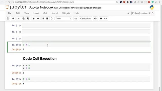Data Analysis with Pandas and Python - 01 13 - Code Cell Execution смотреть онлайн