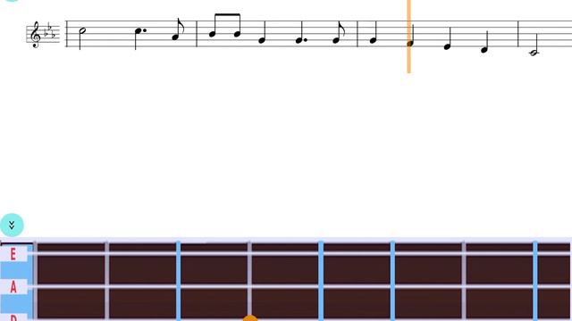 Wellerman violin notes - "Easy Note" app (iOS & Android) - learn violin easily смотреть онлайн