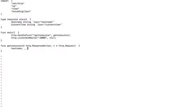 Build a Docker Image for GoLang Web Service смотреть онлайн