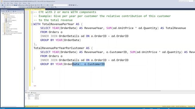 Microsoft SQL Server: multiple WITH components explained in 7 minutes смотреть онлайн