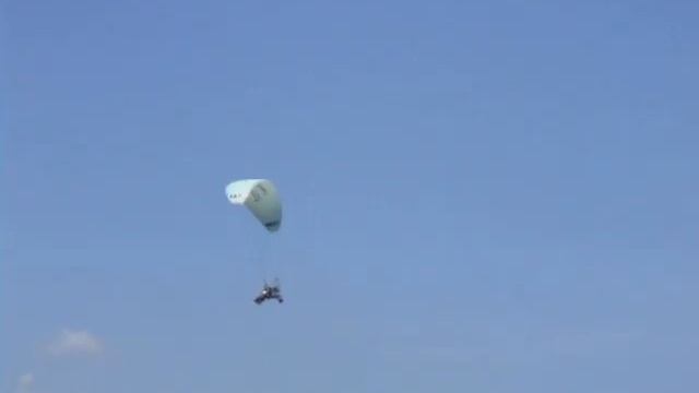 Ознакомительный полёт на паратрайке