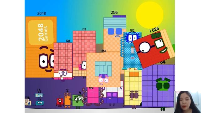 Numberblocks Primerblocks Set!Numberblocks Doubles Band up to 2048 смотреть онлайн
