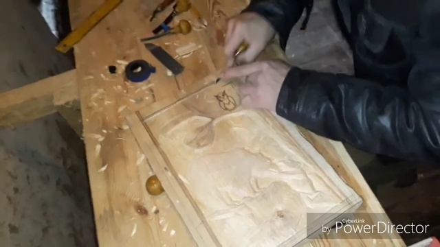 Резьба по дереву Плоскорельефная резьба ручная . смотреть онлайн