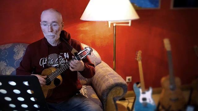 What if a day or a month or a year - Thomas Campion (Ukulele Fingerstyle) смотреть онлайн