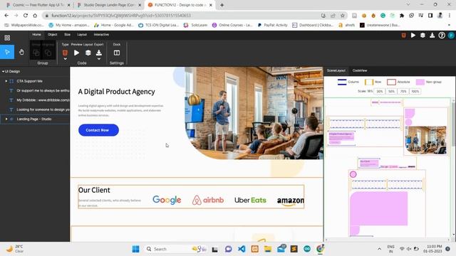 Figma design convert to HTML And Flutter only 5 min || With proof..!! смотреть онлайн