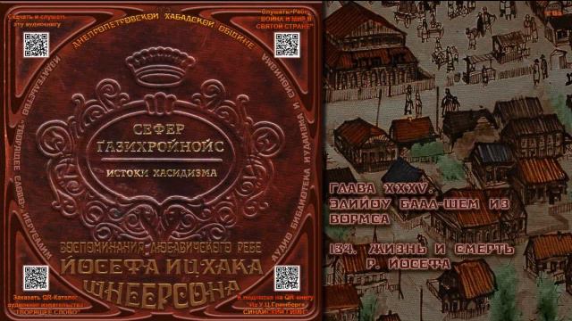 134. Жизнь и смерть р. Йосефа \ Рабби Йосеф Ицхак Шнеерсон «СЕФЕР ЃАЗИХРОЙНОЙС» Аудиокнига смотреть онлайн